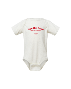 One Hot Latte Infant Bodysuit