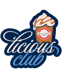 Licious Club Navy Sticker 
