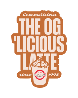 OG Licious Latte Sticker