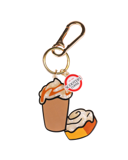 Latte Roll Keychain